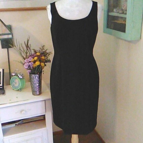 Tahari Little Black Dress - Picture 1 of 10